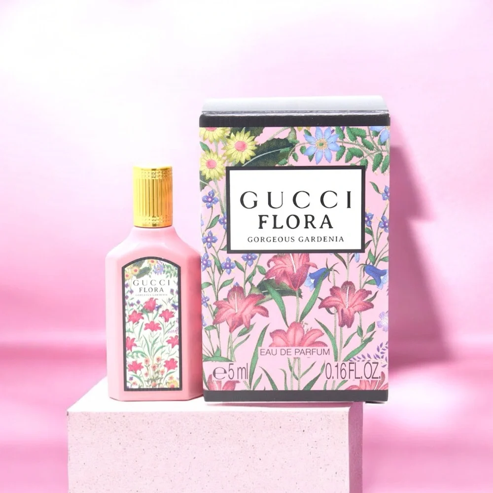 NIB! Gucci Flora Gorgeous Gardenia-E.D.P. -5ML/.16FL OZ MINI